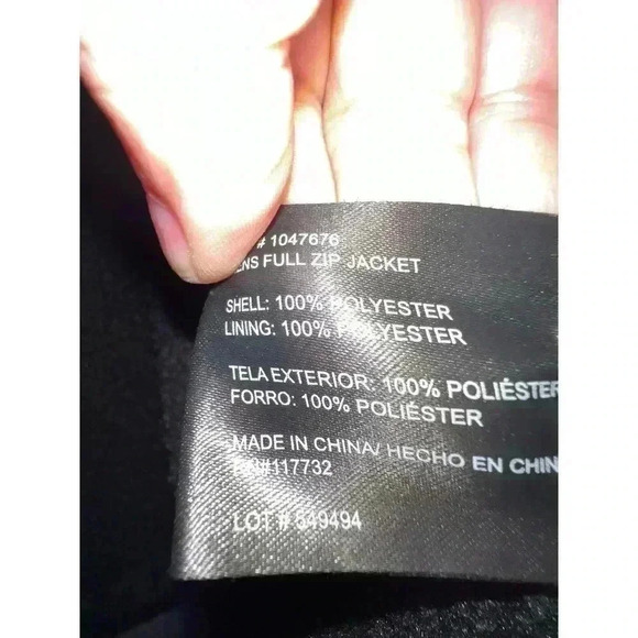 Gerry Men's Heavy Knit Full Zip Fleece Lined Jacket Charcoal Size - Picture 13 of 13